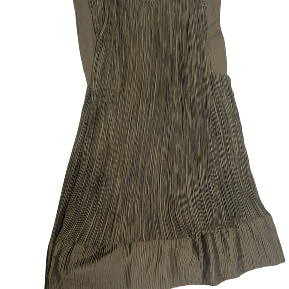 Anthropologie Plisse Minidress! Size L - Picture 3 of 6